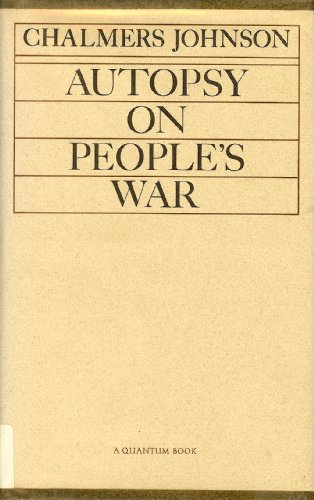 Beispielbild fr Autopsy on People's War zum Verkauf von Better World Books