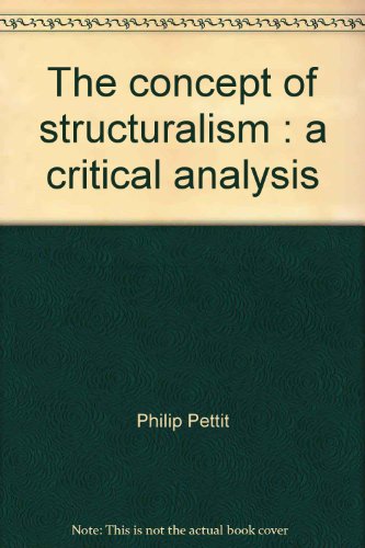 Stock image for The Concept of Structuralism : A Critical Analysis for sale by Better World Books
