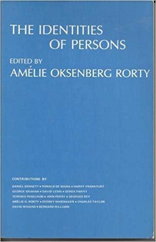 Imagen de archivo de The Identities of Persons a la venta por Better World Books