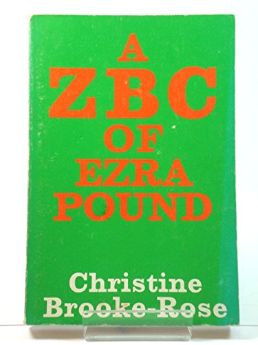 9780520030411: A ZBC of Ezra Pound