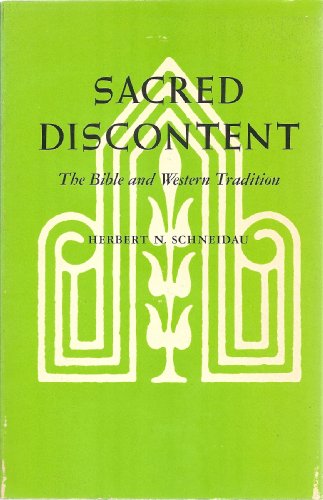 Stock image for Sacred Discontent: The Bible and Western Tradition for sale by Books Unplugged