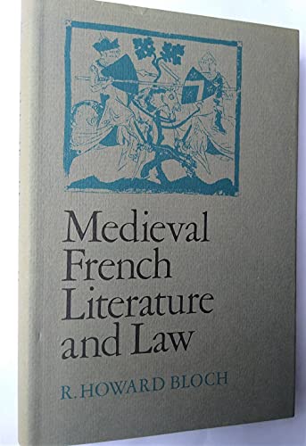Stock image for Medieval French Literature and Law for sale by HPB-Red