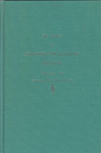 Beispielbild fr Index to 19th Century Fiction Volumes 1-30: Summer 1945-March 1976 zum Verkauf von Midtown Scholar Bookstore
