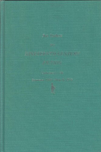 Imagen de archivo de Index to 19th Century Fiction Volumes 1-30: Summer 1945-March 1976 a la venta por Midtown Scholar Bookstore