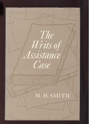 Imagen de archivo de The Writs of Assistance Case a la venta por ThriftBooks-Dallas