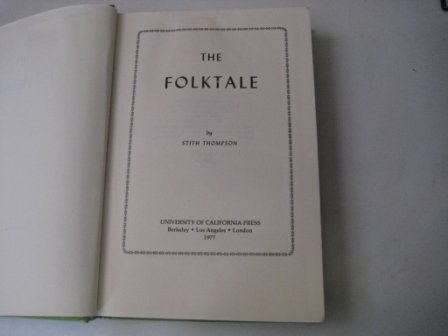 Imagen de archivo de The Folktale a la venta por Better World Books: West