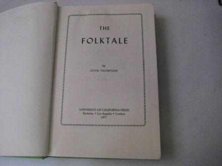 9780520033597: The Folktale