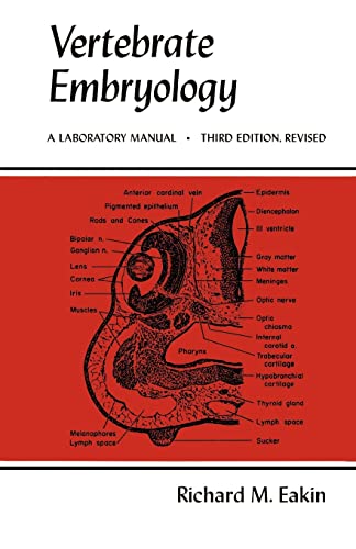 Stock image for Vertebrate Embryology: A Laboratory Manual (Campus ; 208) for sale by Wonder Book