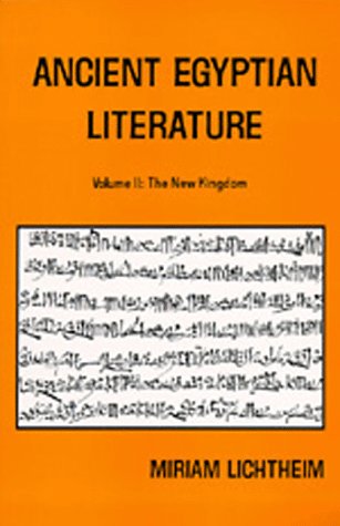 9780520036154: Ancient Egyptian Literature: Volume II: The New Kingdom: 12 (Near Eastern Center, UCLA)