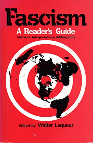 Imagen de archivo de Fascism: A Readers' Guide Analysis, Interpretations, Bibliography a la venta por The Book Cellar