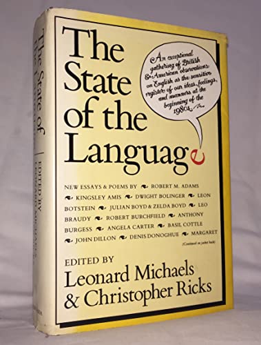 The State of the Language (9780520037632) by Leonard Michaels; Christopher Ricks