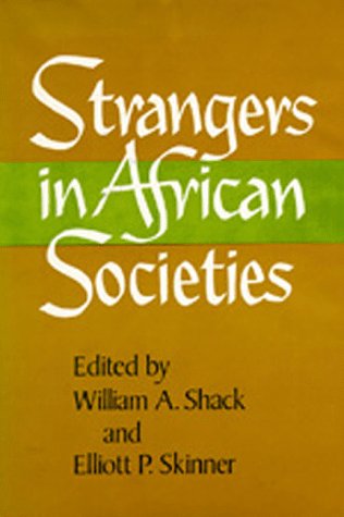 Stock image for Strangers in African Societies for sale by HPB-Ruby