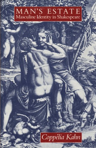 Imagen de archivo de Man's Estate: Masculine Identity in Shakespeare a la venta por Books of the Smoky Mountains
