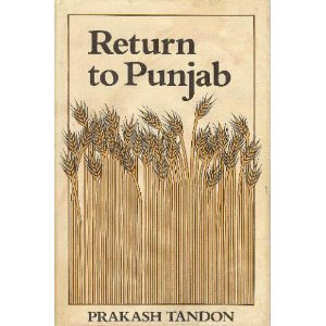 Stock image for Return to Punjab for sale by Hackenberg Booksellers ABAA
