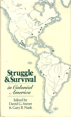 Stock image for Struggle and Survival in Colonial America for sale by BookDepart