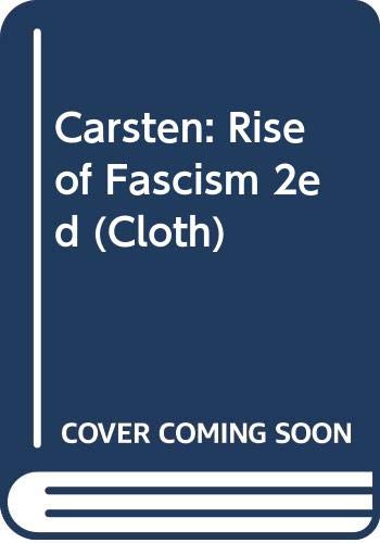 Beispielbild fr The Rise of Fascism zum Verkauf von ThriftBooks-Atlanta