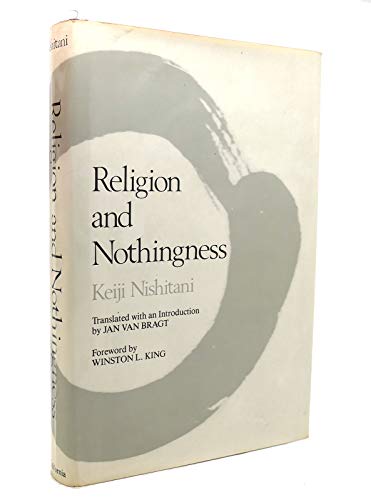 Imagen de archivo de RELIGION AND NOTHINGNESS a la venta por Occultique