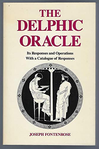 9780520043596: Delphic Oracle: Its Responses and Operations - With a Catalogue of Responses