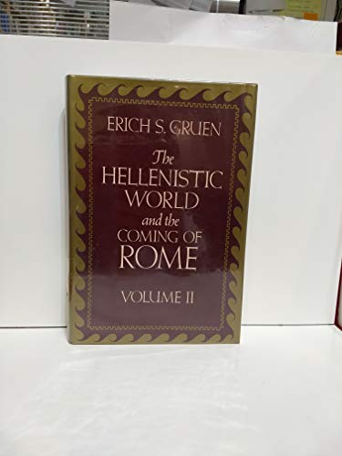 Stock image for The Hellenistic World and the Coming of Rome for sale by Better World Books: West