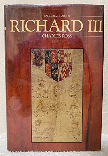 Stock image for Richard III (English Monarchs Series) for sale by SecondSale