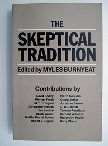 Imagen de archivo de The Skeptical Tradition a la venta por Better World Books: West