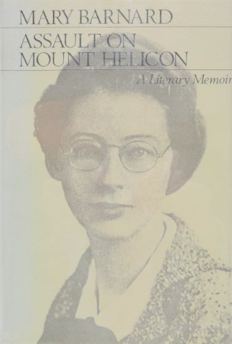 Beispielbild fr Assault on Mount Helicon : A Literary Memoir zum Verkauf von Better World Books
