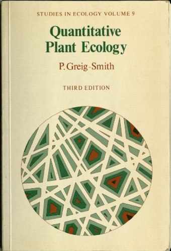9780520050808: Greig-Smith: Quant Plant Ecology (Pr Only) (Studies in Ecology, V. 9)