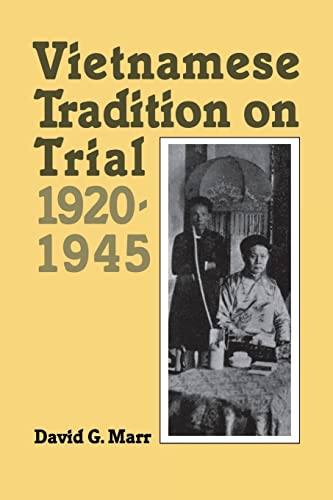 Stock image for Vietnamese Tradition on Trial, 1920-1945 for sale by The Book Bin
