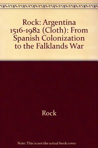 Argentina, 1516-1982: From Spanish Colonization to the Falklands War