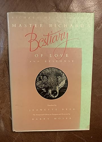 Imagen de archivo de Master Richard's Bestiary of Love and Response a la venta por Books From California