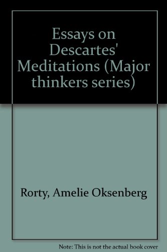 9780520054967: Essays on Descartes' "Meditations"