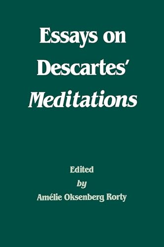 Beispielbild fr Essays on Descartes' "Meditations" (Philosophical Traditions) zum Verkauf von Antiquariat Stefan Krger