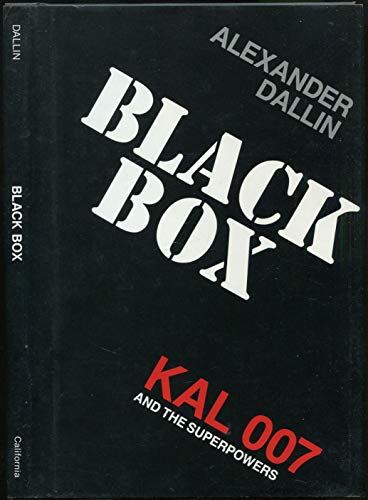 Beispielbild fr Black Box: Kal 007 and the Superpowers zum Verkauf von Wonder Book