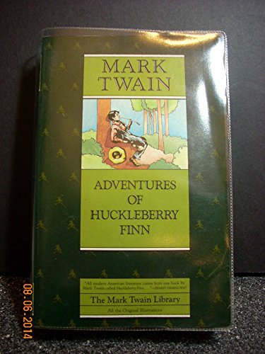 Imagen de archivo de Adventures of Huckleberry Finn (Mark Twain Library) a la venta por Wonder Book