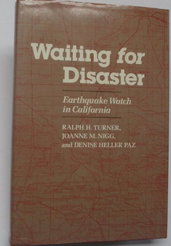 Beispielbild fr WAITING FOR DISASTER. Earthquake Watch in California. zum Verkauf von ADAMS ANGLING BOOKS