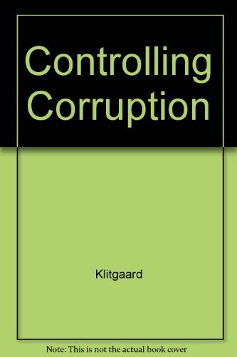 Beispielbild fr Controlling Corruption zum Verkauf von Irish Booksellers