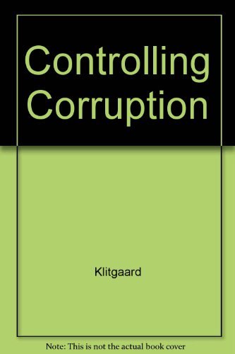 Imagen de archivo de Controlling Corruption a la venta por ThriftBooks-Dallas