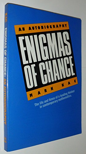 9780520059863: Enigmas of Chance: An Autobiography