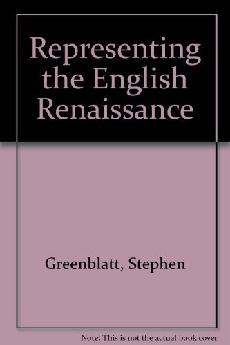 Stock image for Representing the English Renaissance for sale by Discover Books