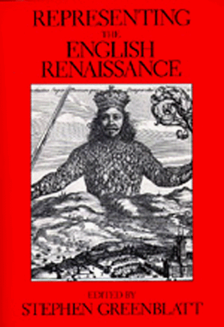 9780520061309: Representing the English Renaissance (Representations Books)