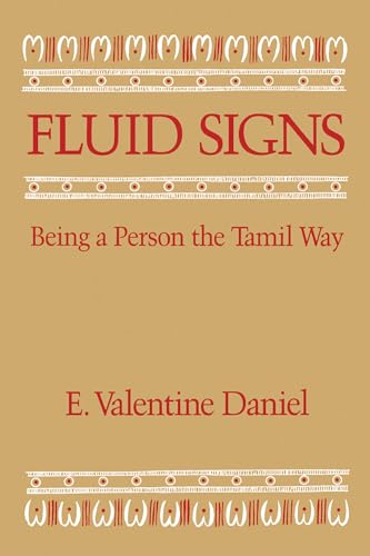 9780520061675: Fluid Signs: Being a Person the Tamil Way