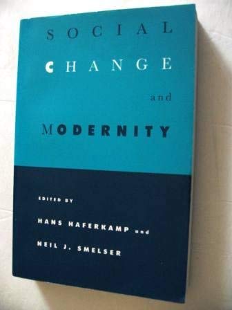 9780520065543: Social Change and Modernity