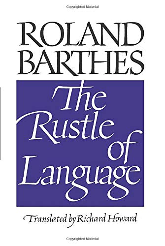 9780520066298: The Rustle of Language