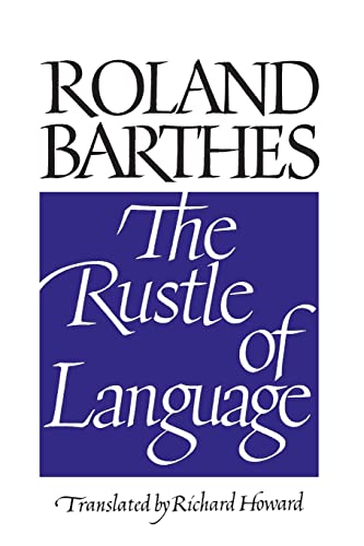 Stock image for The Rustle of Language for sale by BooksRun