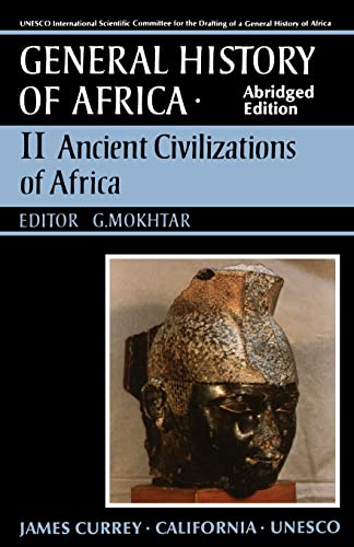 9780520066977: UNESCO General History of Africa, Vol. II, Abridged Edition: Ancient Africa (Volume 2)