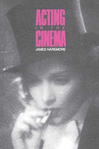 Imagen de archivo de Acting in the Cinema a la venta por WorldofBooks