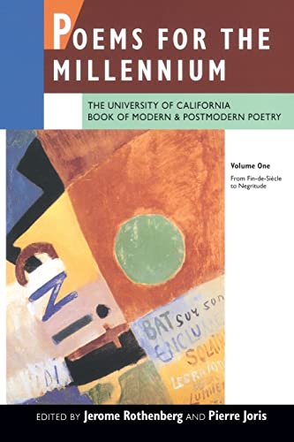 9780520072275: Poems for the Millennium, Volume One: The University of California Book of Modern and Postmodern Poetry: From Fin-de-Sicle to Negritude: 01