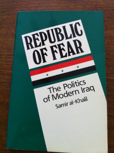 Imagen de archivo de Republic of Fear a la venta por Hammonds Antiques & Books