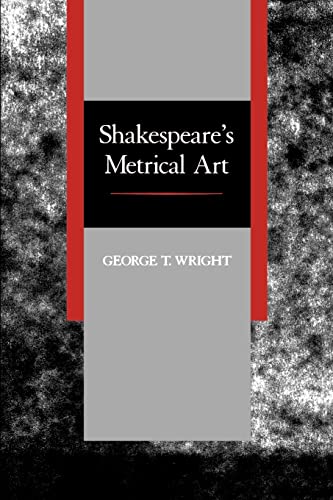 Stock image for Shakespeare's Metrical Art for sale by BooksRun