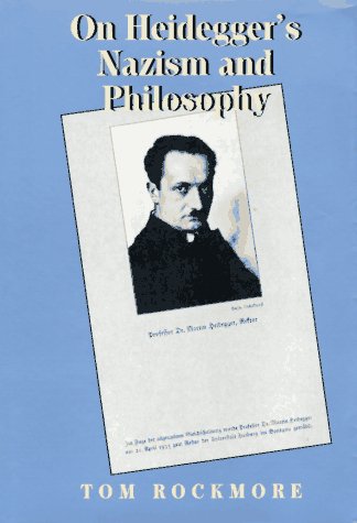 Imagen de archivo de On Heidegger's Nazism and Philosophy a la venta por St Vincent de Paul of Lane County